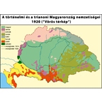 A történelmi és a trianoni Magyarország nemzetiségei 1920